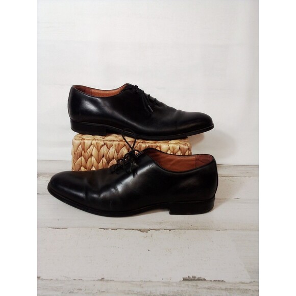 Mens Desai Black Dress Shoes Size 275  ‎   9.5mens US Conversion - Picture 2 of 13